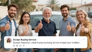 آراء العملاء حول خدمة شراء سيارات سكراب في الكويت