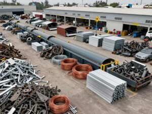 أنواع السكراب المختلفة - حديد نحاس ألمنيوم وقطع غيار