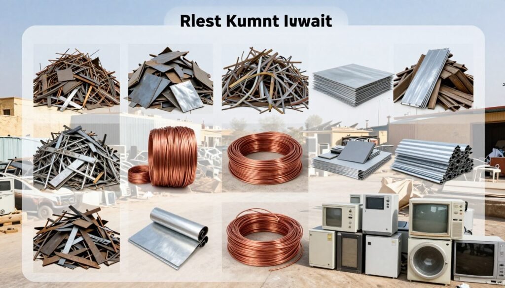 أنواع السكراب المختلفة - حديد ونحاس وألمنيوم