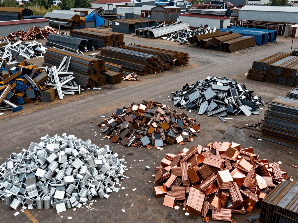 أنواع السكراب المختلفة - حديد ونحاس وألمنيوم أنواع السكراب المختلفة - حديد ونحاس وألمنيوم