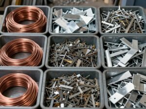 أنواع السكراب المختلفة من حديد ونحاس وألمنيوم