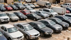 أنواع السيارات السكراب التي نشتريها في الكويت