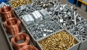 أنواع سكراب المعادن المختلفة