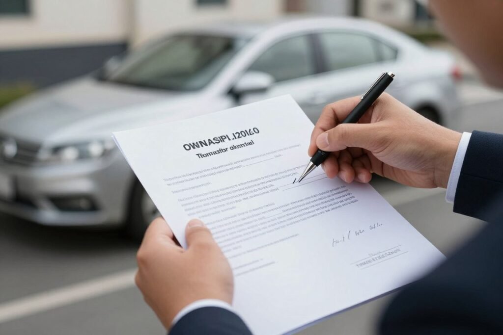 إجراءات نقل ملكية السيارة إجراءات نقل ملكية السيارة