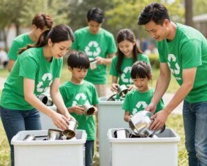 الأفراد يساهمون في إعادة تدوير السكراب الأفراد يساهمون في إعادة تدوير السكراب