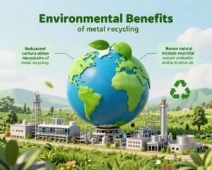 الفوائد البيئية لإعادة تدوير السكراب والمعادن الفوائد البيئية لإعادة تدوير السكراب والمعادن