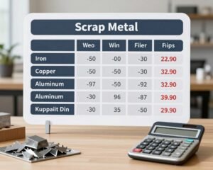 جدول أسعار السكراب في الكويت