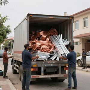 خدمة نقل سكراب النحاس والمنيوم في الكويت