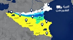 خريطة الكويت توضح تغطية خدمة شراء الخشب المستعمل في جميع المحافظات