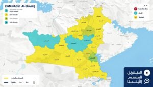 خريطة خدمة شراء السكراب في الكويت - تغطية شاملة لجميع المناطق