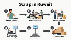 خطوات بيع السكراب مع شركة شراء سكراب الكويت
