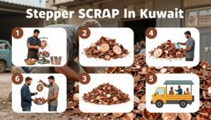 خطوات بيع سكراب النحاس في الكويت - عملية التقييم والشراء