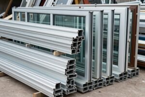 سكراب ألمنيوم من الأبواب والشبابيك القديمة