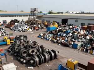 سكراب المصانع في المنطقة العاشرة