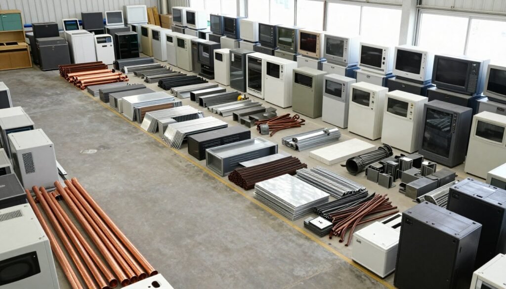 شراء اسكراب بأفضل الأسعار في الكويت - دليلك الشامل مع الصديق 3 شراء اسكراب في الكويت - مواد معدنية متنوعة جاهزة للتدوير