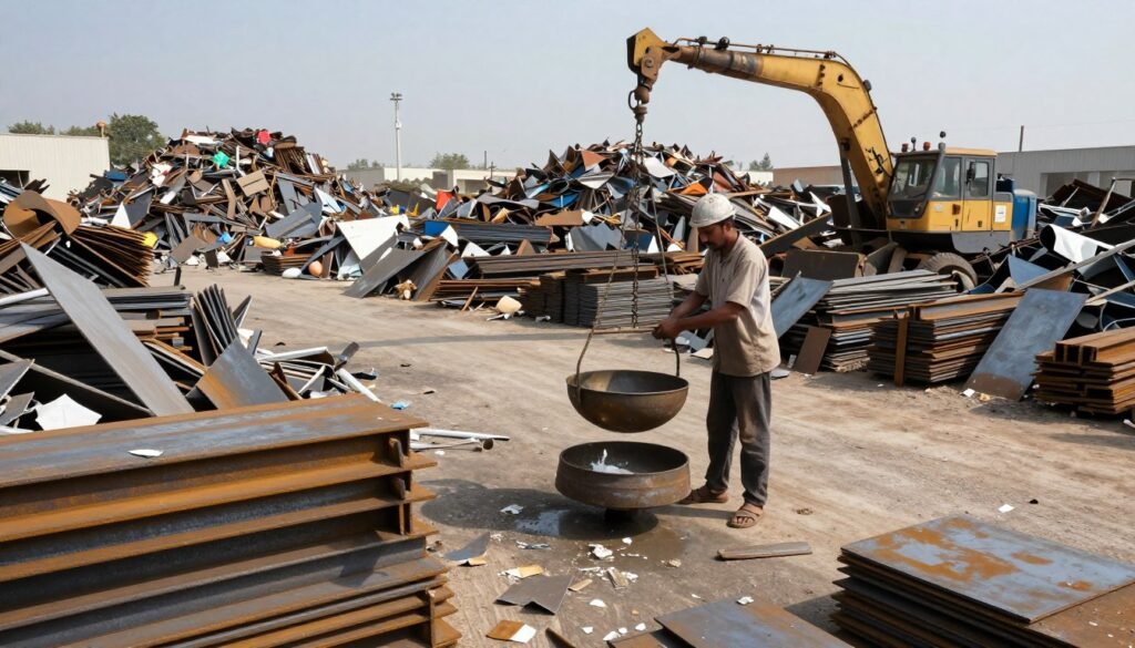 شراء سكراب الحديد في الفنطاس - خردة الحديد والصلب