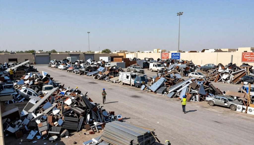 شراء سكراب ميناء عبدالله - مركز تجميع المعادن والخردة