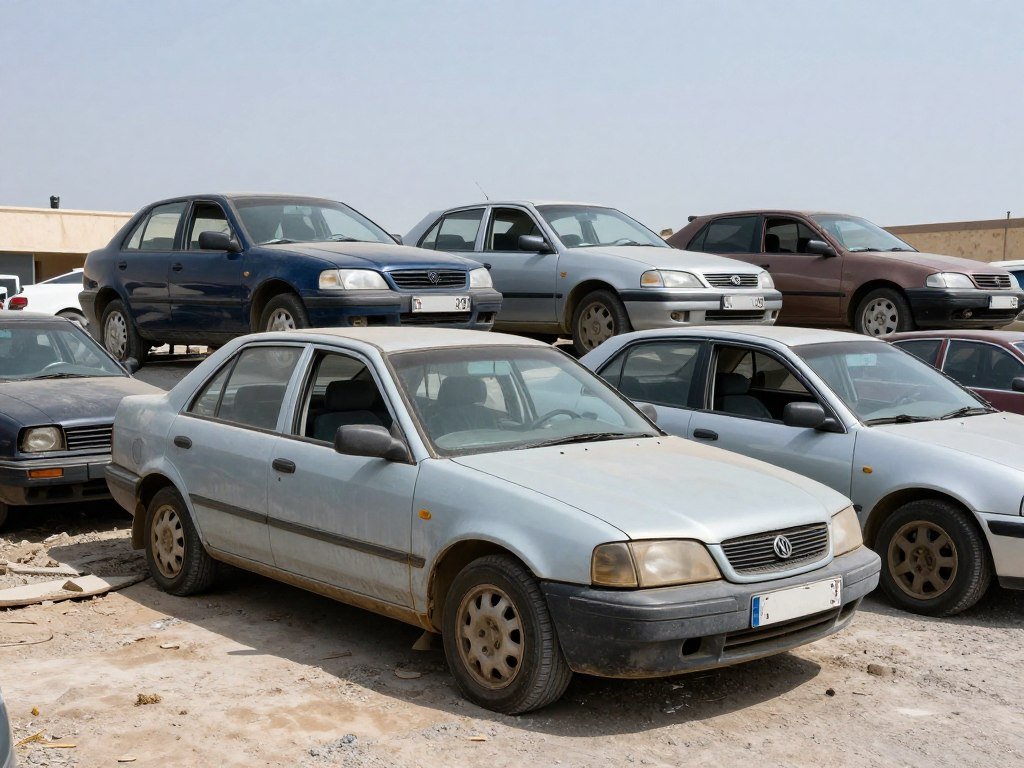 شراء سيارات سكراب تالفة