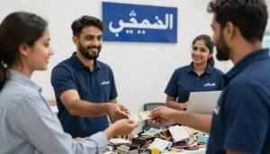 صور لعملاء راضين عن خدمة شراء السكراب