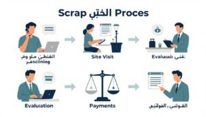 عملية شراء السكراب خطوة بخطوة عملية شراء السكراب خطوة بخطوة