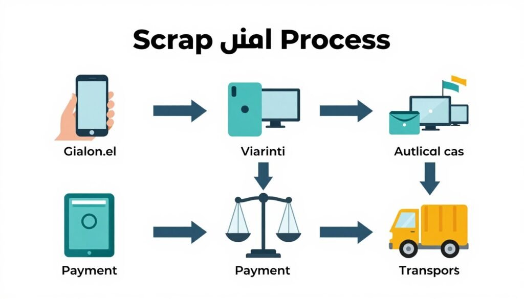 عملية شراء السكراب من البداية للنهاية