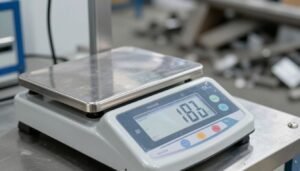 عملية وزن السكراب بدقة لتحديد السعر العادل