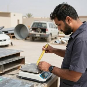 فحص وتقييم السكراب في الموقع