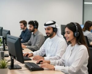 فريق خدمة العملاء جاهز للإجابة على استفساراتك