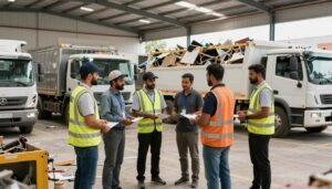 فريق عمل محترف في سكراب الكويت