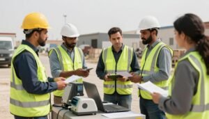 فريق عمل محترف يقوم بتقييم السكراب في السالمية