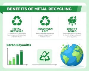 فوائد إعادة تدوير المعادن