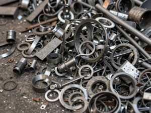 مخلفات إنتاج المعادن من المصانع