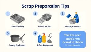 نصائح احترافية للحصول على أفضل سعر عند بيع السكراب