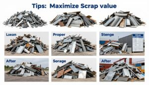 نصائح عملية لزيادة قيمة السكراب والحصول على أفضل سعر نصائح عملية لزيادة قيمة السكراب والحصول على أفضل سعر