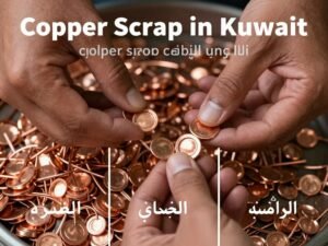 نصائح لبيع سكراب النحاس في الكويت - فرز وتنظيف النحاس