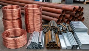 أنواع الخردة المختلفة - نحاس حديد المنيوم