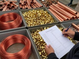 أنواع مختلفة من سكراب النحاس