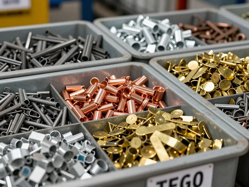 أنواع معادن سكراب مختلفة في الكويت