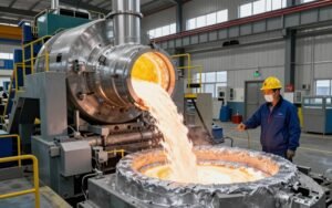 إعادة التدوير - عملية صهر الألمنيوم