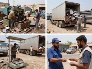 خدمات شراء السكراب المتنوعة