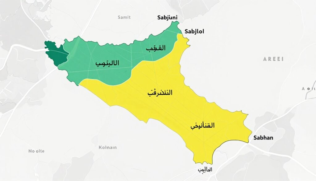 خريطة خدمة شراء سكراب صبحان والمناطق المجاورة
