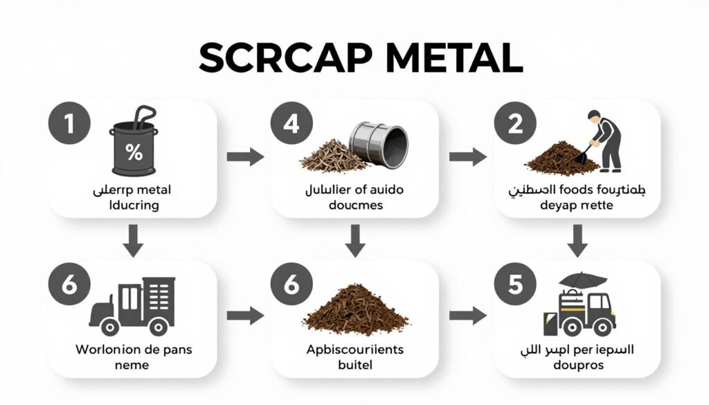خطوات بيع السكراب في صبحان