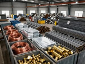 سكراب الشويخ - أنواع المعادن المختلفة