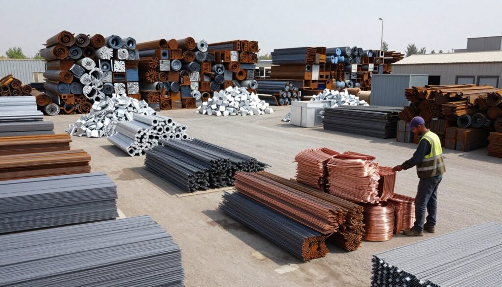 شراء سكراب الصليبية - مستودع سكراب معادن