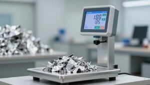 شراء سكراب - وزن الألمنيوم بميزان دقيق