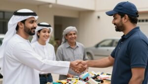 عملاء راضون عن خدمة شراء سكراب الفيحاء