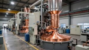 مصنع تكرير النحاس الحديث