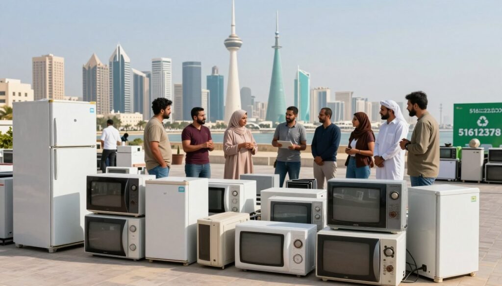 أهمية التخلص من الأجهزة الكهربائية القديمة في الكويت