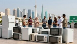 أهمية التخلص من الأجهزة الكهربائية القديمة في الكويت