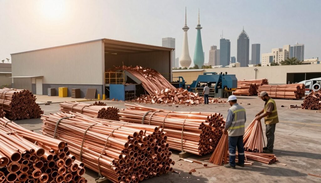 أهمية تدوير سكراب نحاس في الكويت